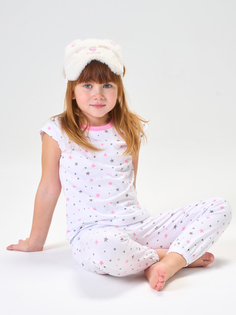 Пижама для девочек КотМарКот 2801583 цв. белый р. 116