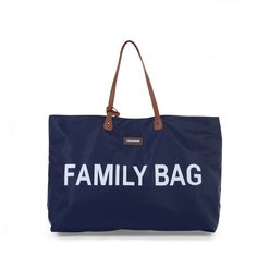 Сумка для коляски Childhome family bag navy/white