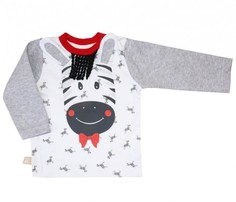Лонгслив детский КотМарКот 4210484 серый 80