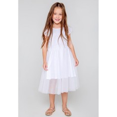 Платье детское CROCKID К 5528/3 белый 92