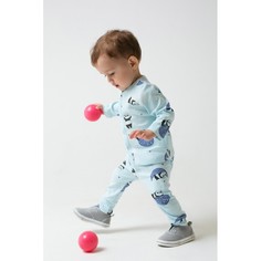 Распашонка CROCKID К 300450 голубой 56