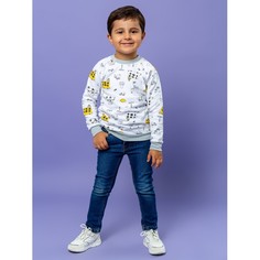 Свитшот детский КотМарКот 402111545 серый 74