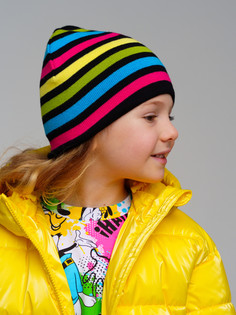 Шапка детская PlayToday 12422343, разноцветный, 52