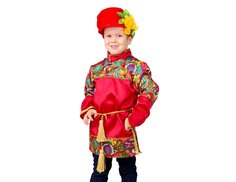 Карнавальный костюм Батик 2045-116-60, красный, 116
