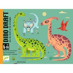 Игра настольная DJECO "Динозавры" (карточная)