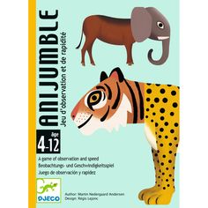 Игра настольная серии PLAYING CARDS "Аниджамбл" (карточная) Djeco