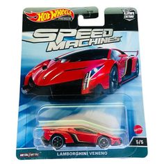 Машинка Hot Wheels FPY86-HKC41 Premium Car Culture металлическая Lamborghini Veneno