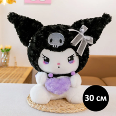 Мягкая игрушка куроми kuromi аниме 30 см No Brand