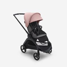 Коляска прогулочная Bugaboo Dragonfly Black, Grey Melange, Morning pink, 6м+