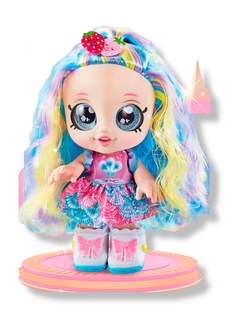 Кукла Русалочка с аксессуарами-сюрпризом, голубая, 25 см No Brand