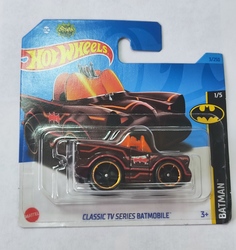 Машинка Hot Wheels базовой коллекции CLASSIC TV SERIES BATMOBILE 5785 HKG97