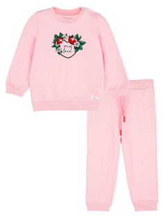 Костюм повседневный PlayToday 12429038, розовый, 86