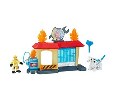 Игровой набор Playskool Трансформеры Спасатели Пожарная часть Хитвейва B4964 B4963