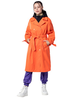 Пальто детское NIKASTYLE 6м5224, оранжевый, 170
