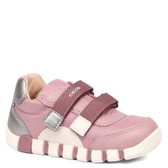 Кеды детские GEOX B IUPIDOO GIRL, бежево-розовый, 22