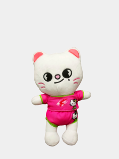 Мягкая игрушка Skzoo Stray Kids, Бродячие дети, кот белый Китай