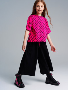 Брюки детские PlayToday 12421532, черный, 170