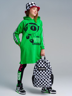 Платье детское PlayToday 12441014, зеленый, 158