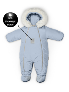 Комбинезон детский Malek-Baby 264ш2, Голубой, 68