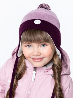 Шапка детская NIKASTYLE 11м10424, вишня/сухая роза, 48