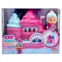 Игровой набор IMC Toys Cry Babies Плачущий младенец и Icy World Elodie Стеклянный замок