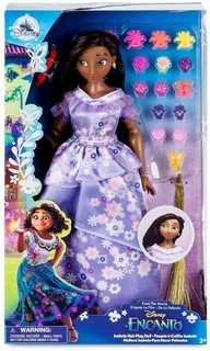 Кукла Disney Изабель Энканто Encanto с аксессуарами для волос, 88917