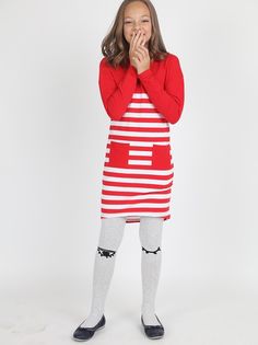 Платье детское PlayToday 194073, красный, 152