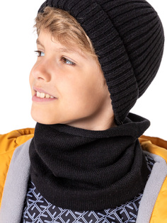 Снуд детский NIKASTYLE 17м11124, черный, onesize