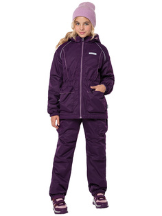 Комплект верхней одежды NIKASTYLE 7м2424, фиолетовый, 122