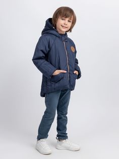 Куртка детская Даримир Олафа, темно-синий, 110
