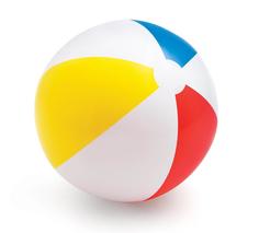 Надувной мяч Intex разноцветный 61см