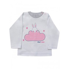 Лонгслив детский КотМарКот 77202/77102 белый 74