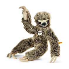 Мягкая игрушка Steiff Eric dangling sloth коричневый