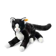 Мягкая игрушка Steiff Mimmi Dangling Cat черно-белый