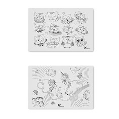 Накладки на стол для творчества Flexpocket FP-KM-02Set прозрачный FP-KM-02Set/Прозрач-724