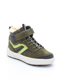 Кеды Geox детские демисезонные, размер 29, цвет зеленый J26HCA 0ME22 C3X3S