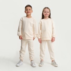 Костюм повседневный; костюм спортивный детский KAFTAN Basic line, бежевый, 110