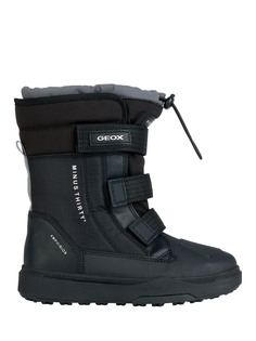 Полусапоги Geox J Bunshee Pg B Abx B Black/Dk Grey (Eur:33)
