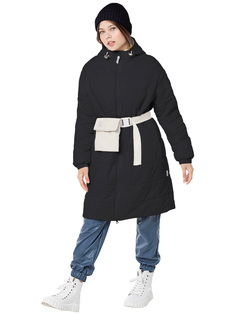Пальто детское NIKASTYLE 6м6224, черный, 158