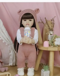 Силиконовая кукла Reborn девочка Верона 55 см