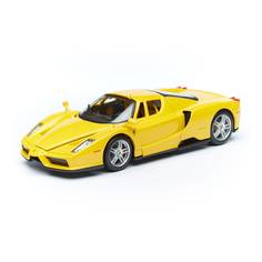 Bburago Коллекционная машинка Феррари 1:24 Ferrari Enzo, жёлтая, 18-26006