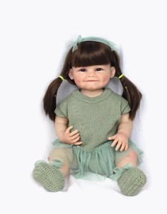 Силиконовая кукла Reborn девочка Оливия 55 см