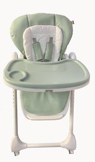 Детский стульчик для кормления BellaBaby B-003S зеленый