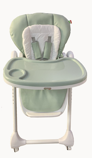 Детский стульчик для кормления BellaBaby B-003S зеленый