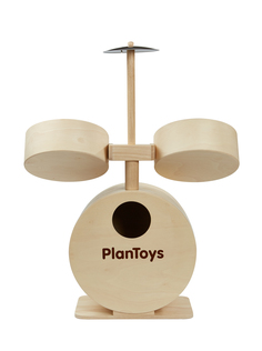 Музыкальный инструмент Plan Toys Барабанная установка серия MUSIC 6440