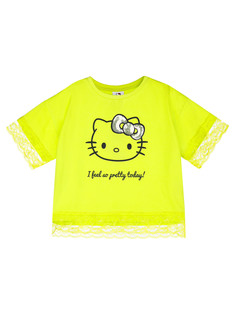 Футболка детская PlayToday 12441066, светло-зеленый, 134