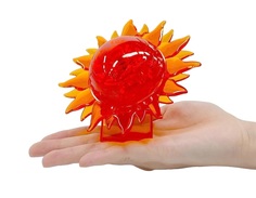 3D головоломка MSN Toys Кристалл Оранжевое солнышко смайл 40 дет
