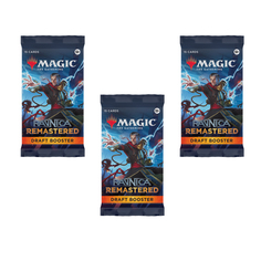 Дополнение для игры Magic: the Gathering 3 Драфт-бустера MTG Ravnica Remastered англ