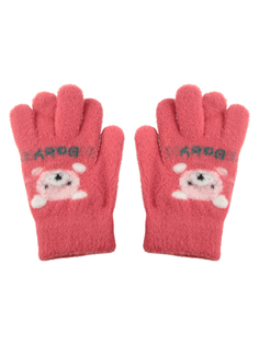 Перчатки детские Little Mania ZW-ANG63, ярко-розовый, 2