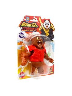 Фигурка 1toy MONSTER FLEX COMBAT, Воин Медведь с кинжалом 15см